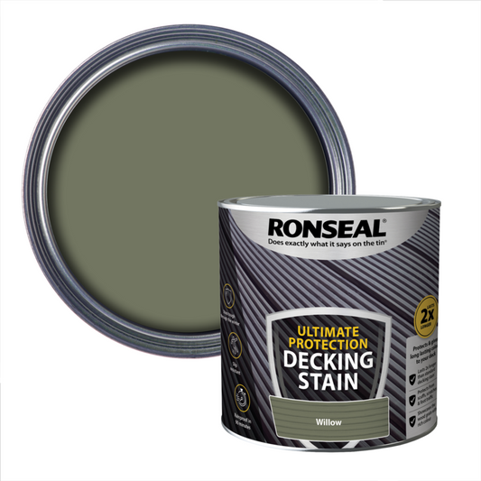 Ronseal Ultimate Protection Teinture pour terrasse 2,5 L Saule