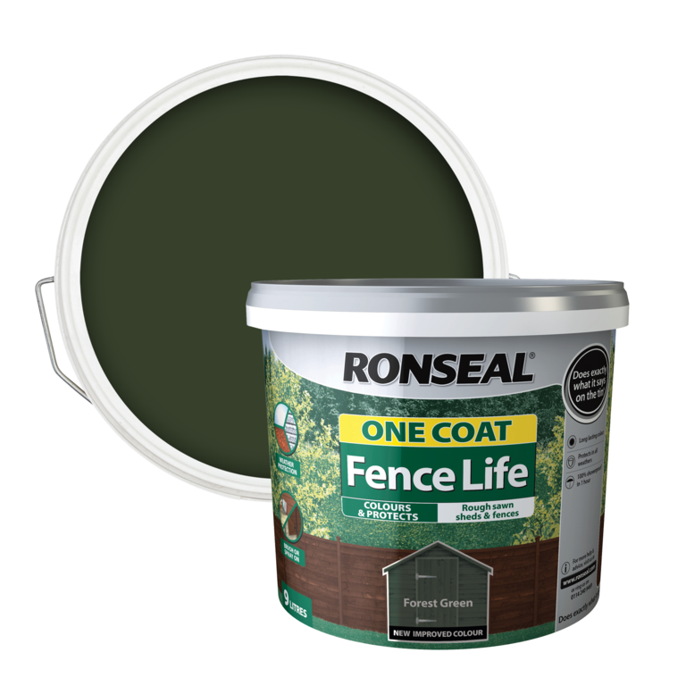 Ronseal One Coat Fence Life 9L