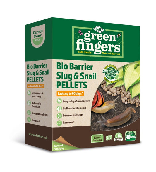 GREEN FINGERS Bio Barrier Slug & Snail Pellets