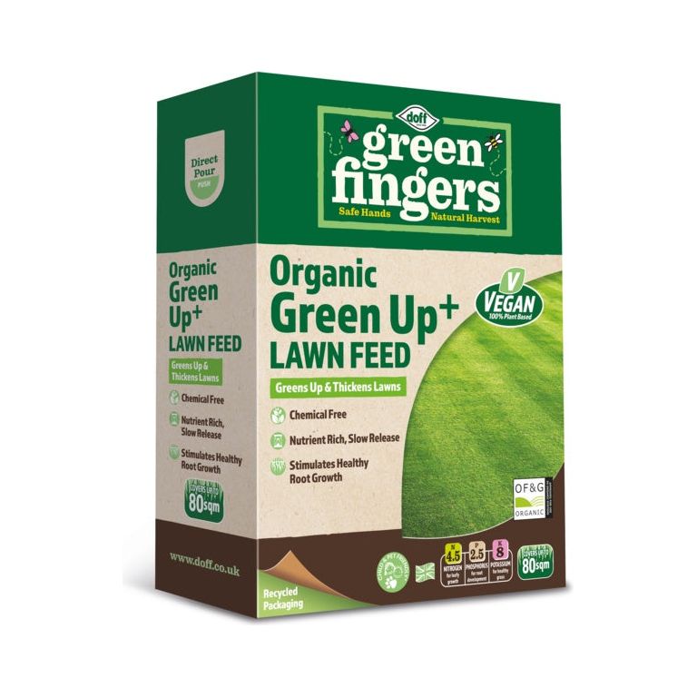 GREEN FINGERS Organic Green Up Lawn Feed