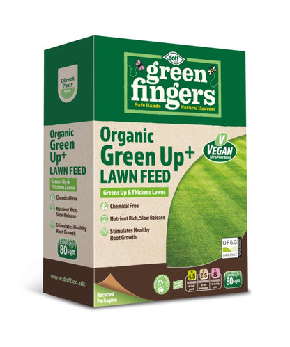 GREEN FINGERS Organic Green Up Lawn Feed