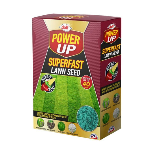 Power Up Superfast Lawn Seed With Nitro Coat