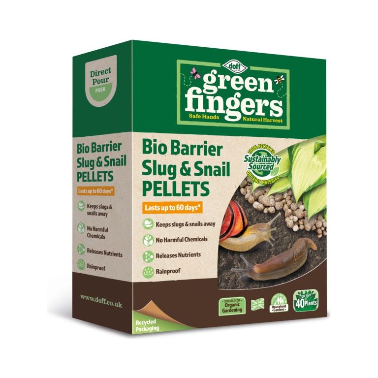 GREEN FINGERS Bio Barrier Slug & Snail Pellets 1kg