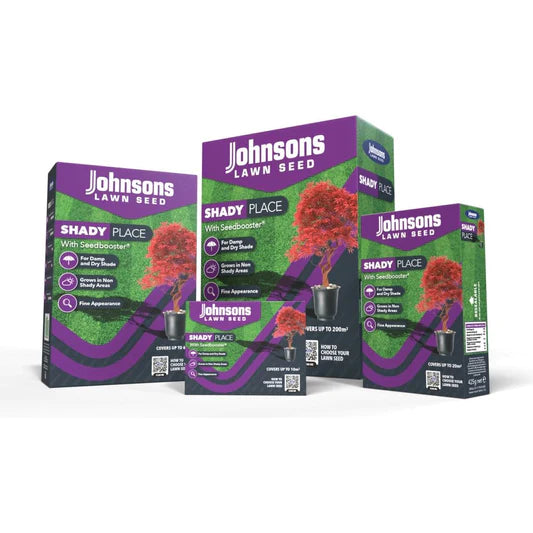 12X Johnsons Lawn Seed Shady Place 250g