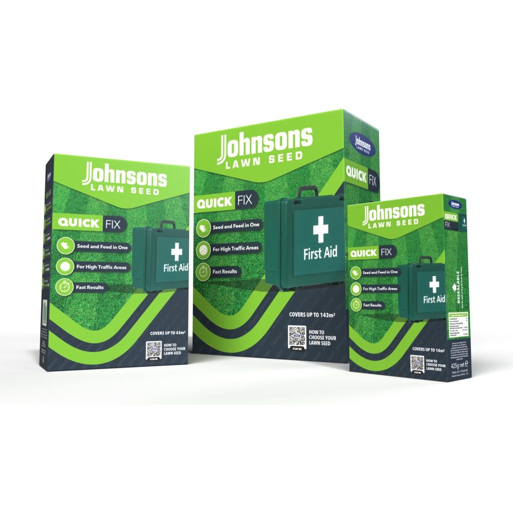 Johnsons Lawn Seed Quick Fix With Growmore