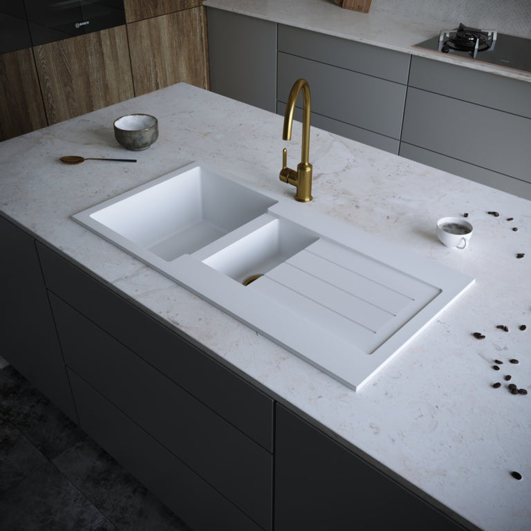 Ellsi Comite 1.5 Bowl Sink & Waste