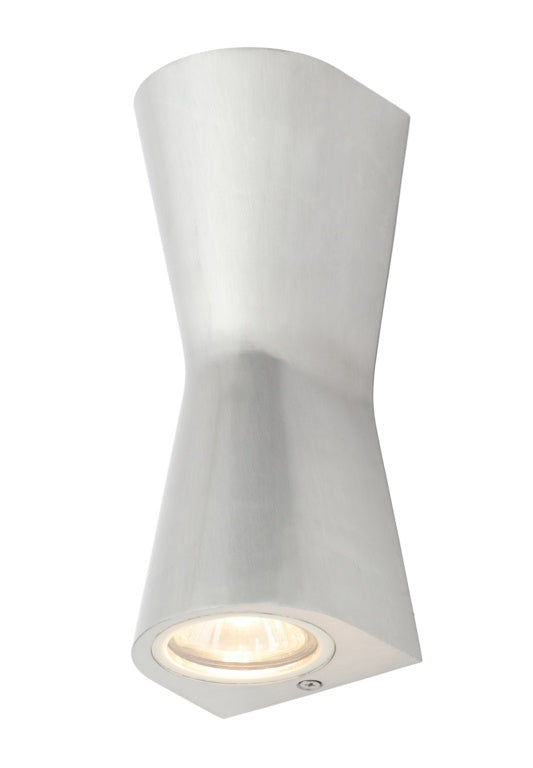 Zinc Skye Double Cone Wall Light