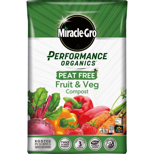 Abono orgánico para frutas y verduras sin turba Miracle-Gro® Performance