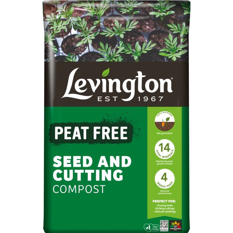 Compost sin turba para corte de semillas Levington