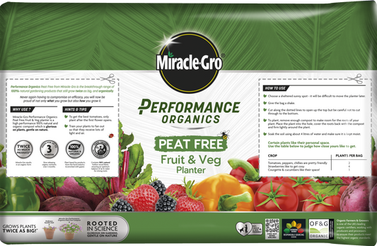 Miracle-Gro® Performance Organic Fruit & Veg Planter