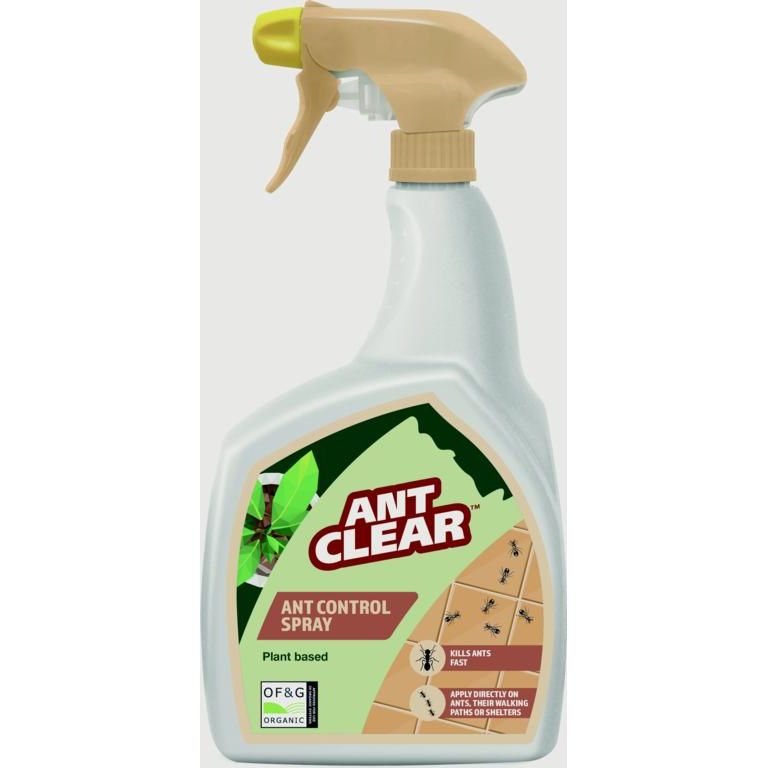 Spray transparente para el control de hormigas