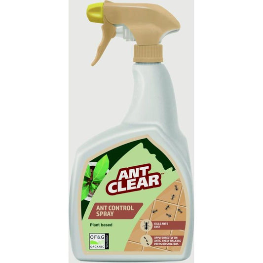 Spray transparente para el control de hormigas