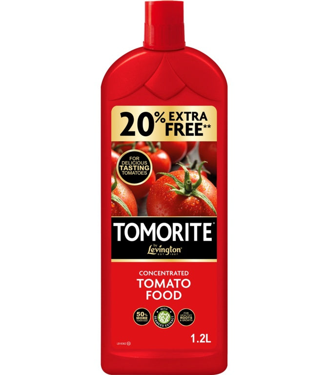 Nourriture pour tomates Levington Tomorite 1L Plus 20%