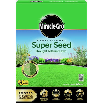 Pelouse tolérante à la sécheresse Miracle-Gro® Professional Super Seed