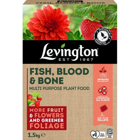 Sangre y huesos de pescado Levington