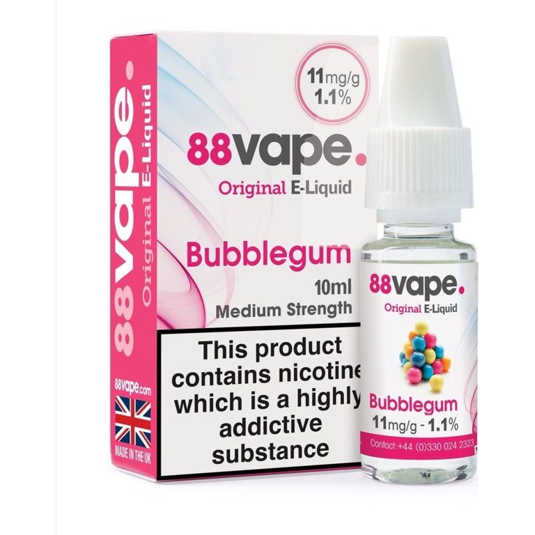 88 Vape E-Liquid 11mg