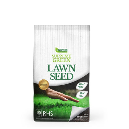 Empathy RHS Supreme Green Lawn Seed 3kg