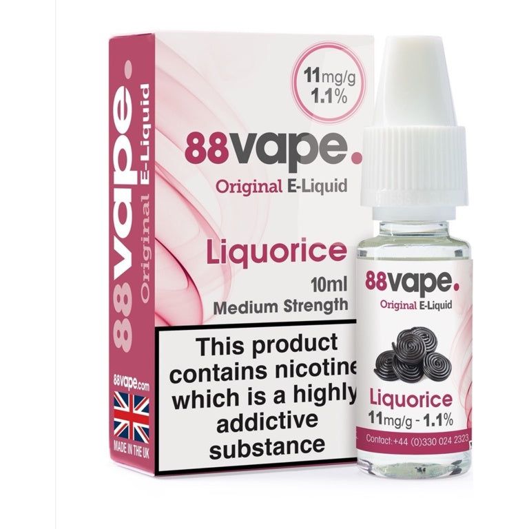 88 Vape E-Liquid 11mg