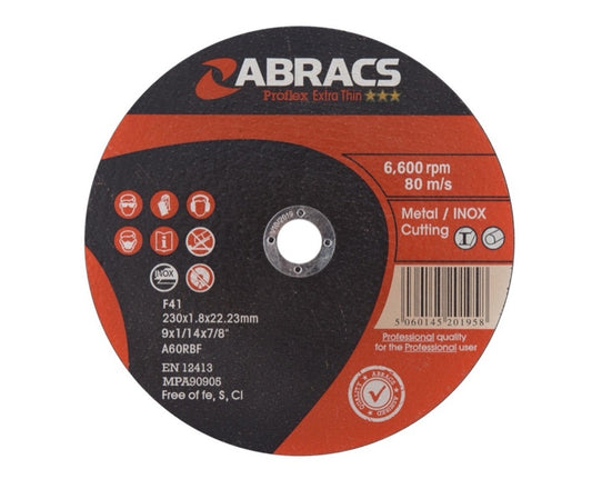 Abracs Proflex Extra Thin Cutting Disc