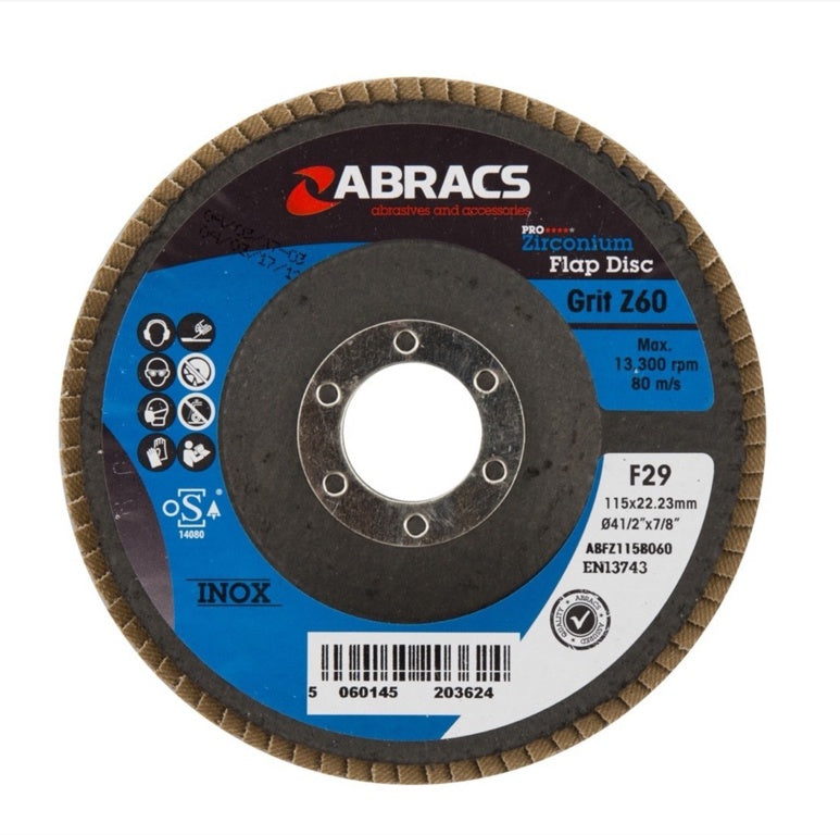 Abracs Flap Disc 115mm