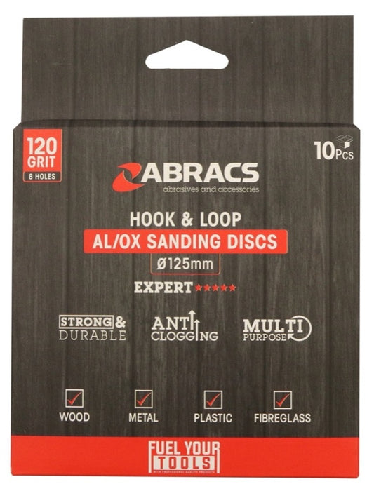 Abracs Hook & Loop Disc 125mm