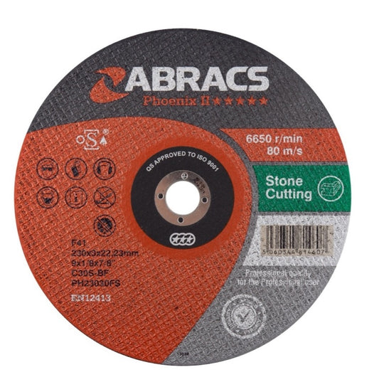 Abracs Phoenix Flat Stone Cutting Disc