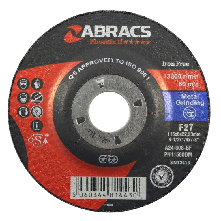 Disque de meulage en métal Abracs DPC