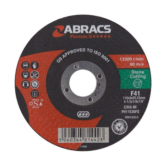 Abracs Phoenix Flat Stone Cutting Disc