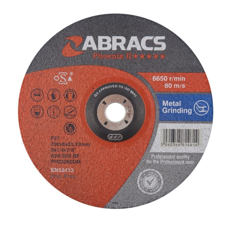 Abracs Phoenix Flat Metal Cutting Disc