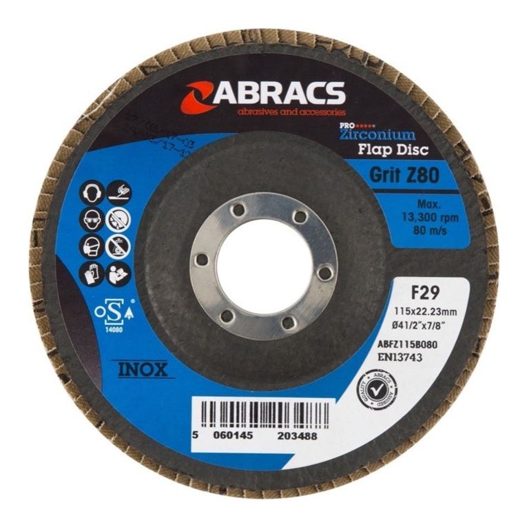 Abracs Flap Disc 115mm