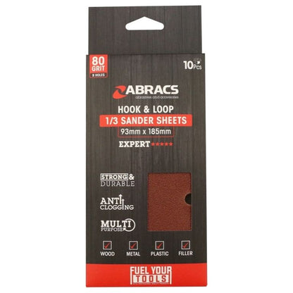 Abracs Orbital Hook & Loop Sander Sheets