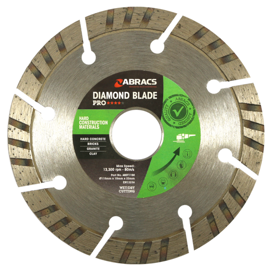 Abracs Gcm-Pro Diamond Blade 115x10x22