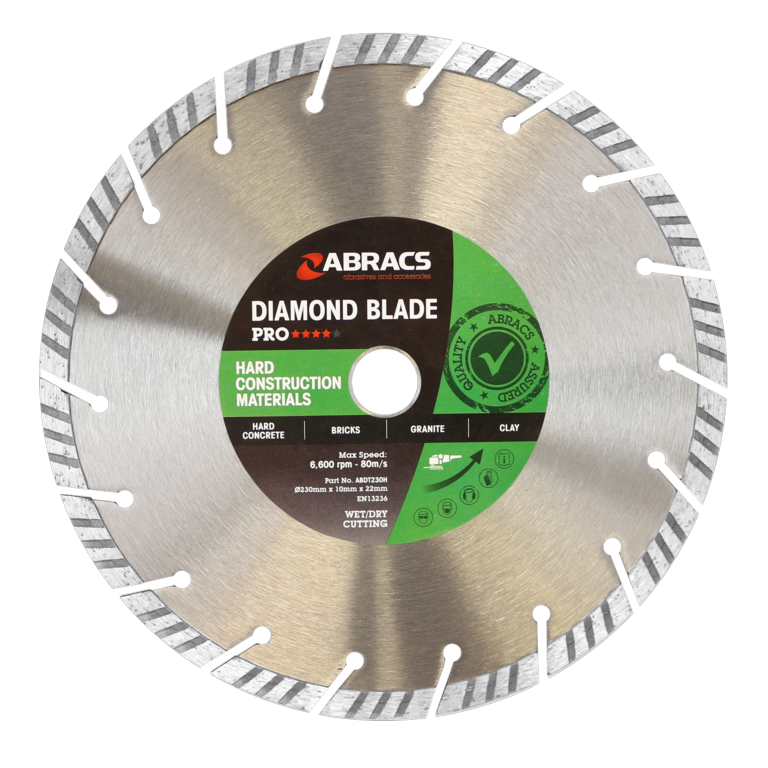 Abracs Hcm-Pro Lame Diamantée 230x10x22