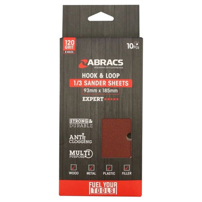 Abracs Orbital Hook & Loop Sander Sheets