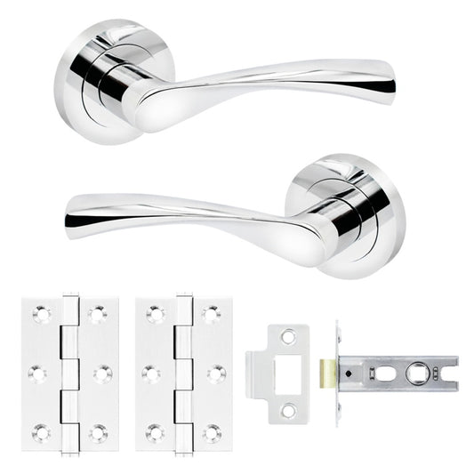 Smiths Architectural Lunar Handle Latch Pack CP