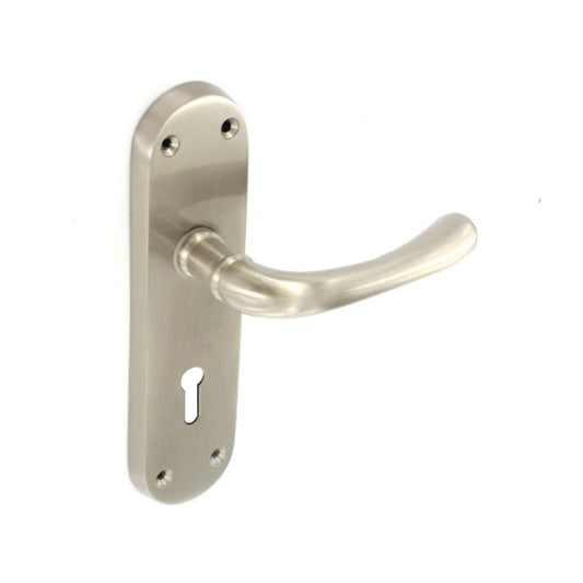 Smiths Architectural Rosa Lock Lever On Back Plate SN