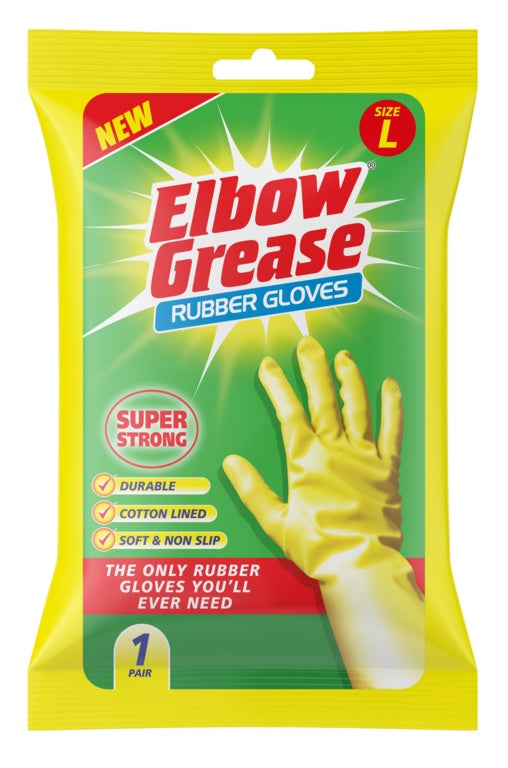 Guantes súper fuertes Elbow Grease 1 par grande