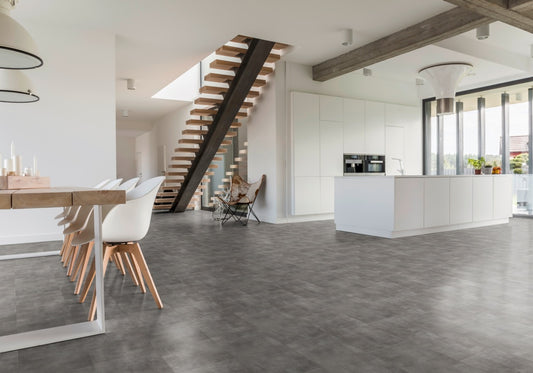 QA Urban Grey Click Plus Floor with Underlay