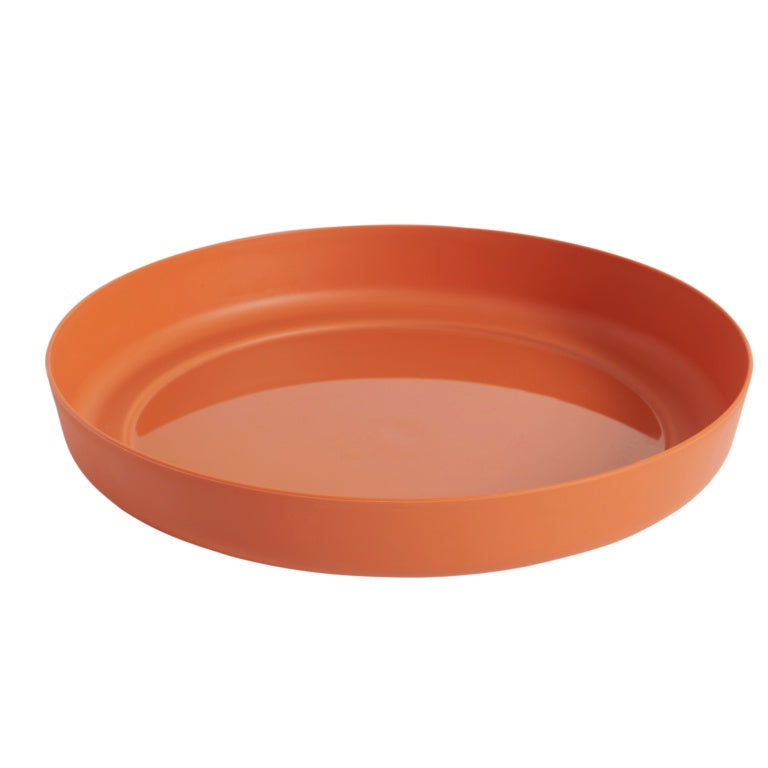 Clever Pots Plant Pot Tray Round Terracotta