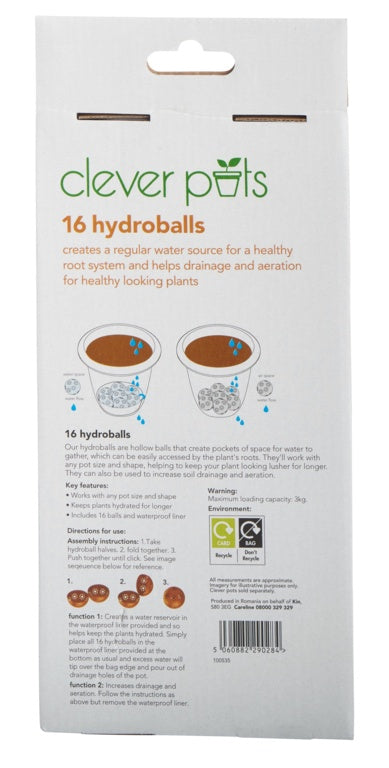 Hydroballs de réservoir Clever Pots