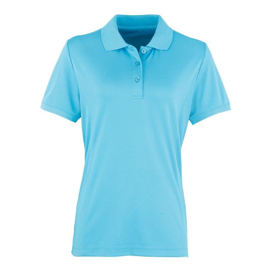 Polo turquoise pour femme Pencarrie