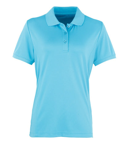 Polo turquoise pour femme Pencarrie