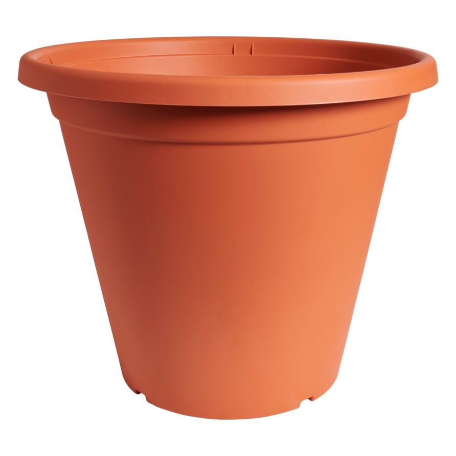 Pot de fleurs rond en terre cuite Clever Pots