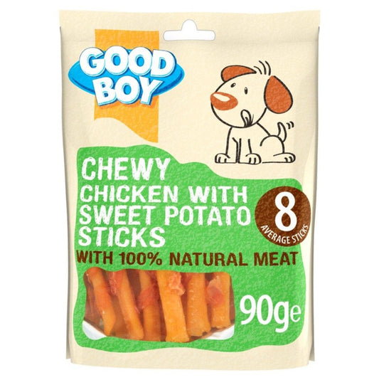 Good Boy Chewy Chicken With Sweet Potato Sticks