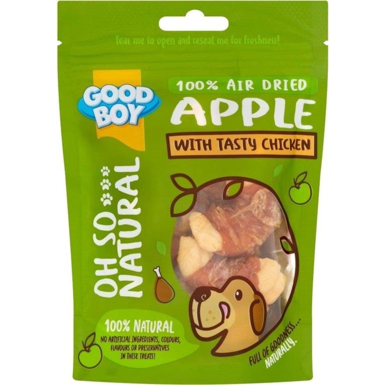 Good Boy Oh So Natural Pomme avec poulet savoureux