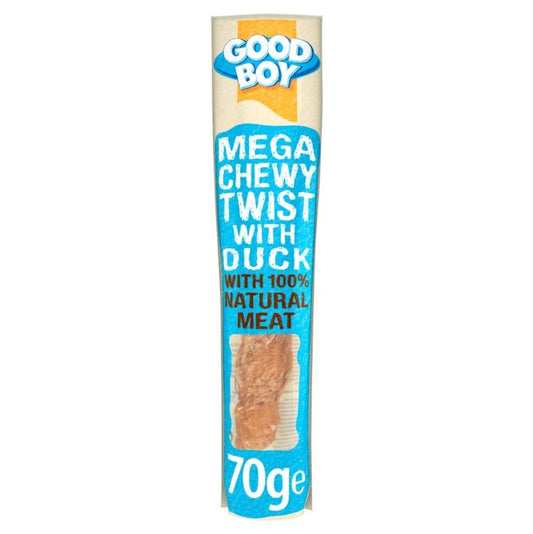 Good Boy Mega Chewy Twist con pato