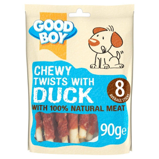 Good Boy Chewy Twists With Duck