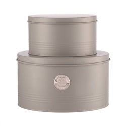 Typhoon Living Grey Cake Tins