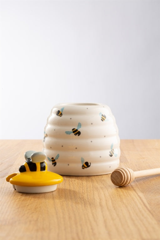 Price & Kensington Sweet Bee Honey Pot & Drizzler Set