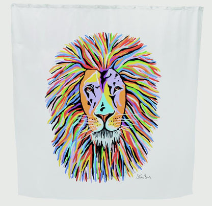 Steven Brown Lewis McZoo Shower Curtain B80